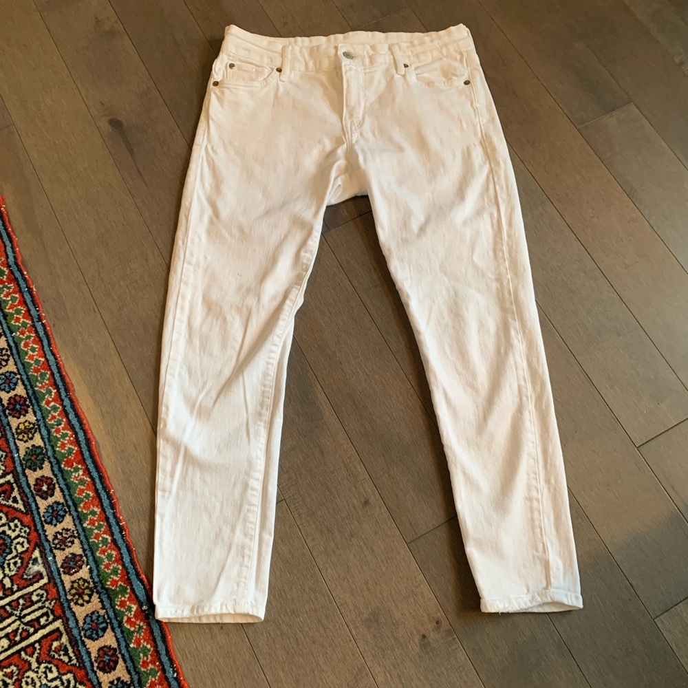RALPH LAUREN WHITE JEANS